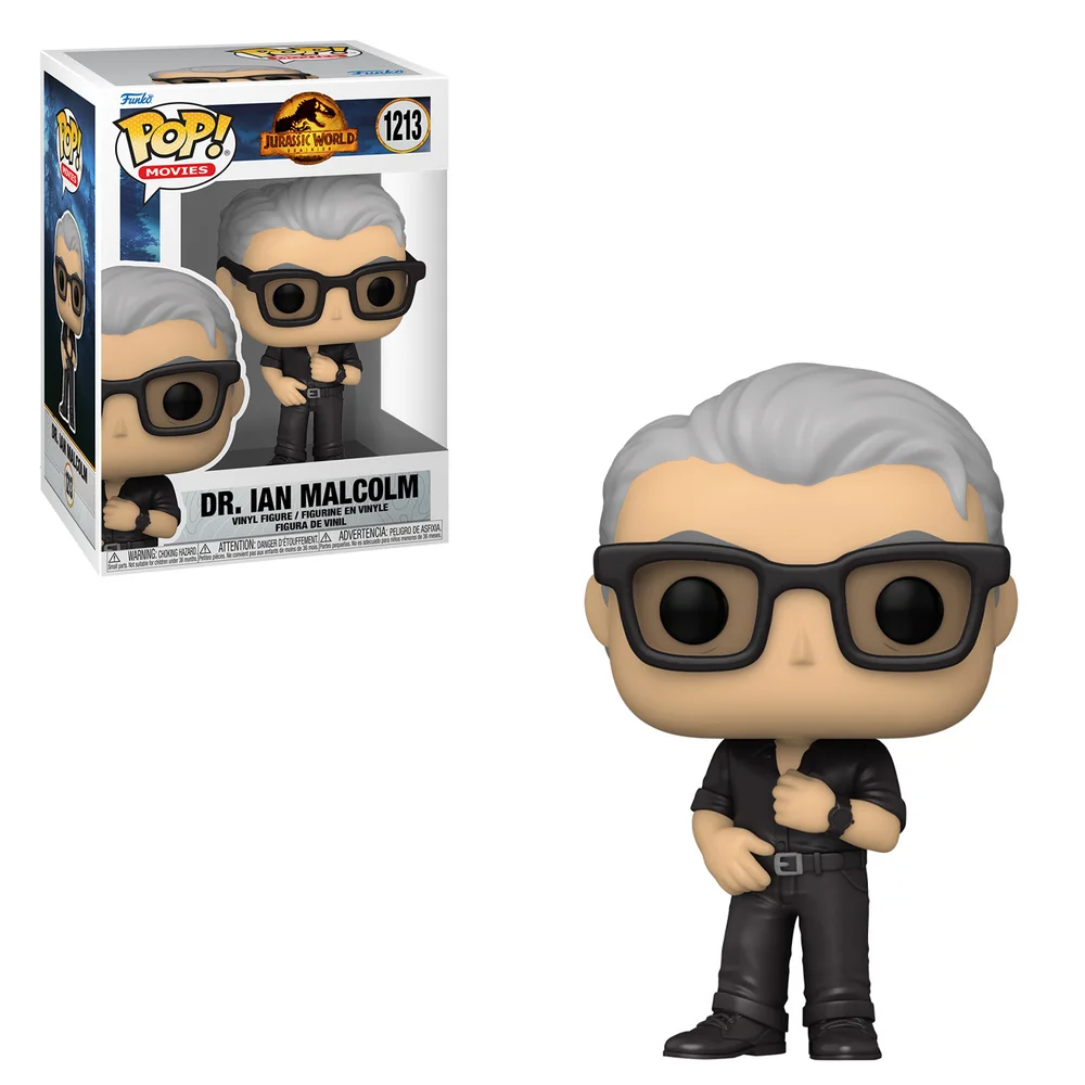 Jurassic World Dominion Dr. Ian Malcom Funko Pop! Vinyl Afbeelding 1