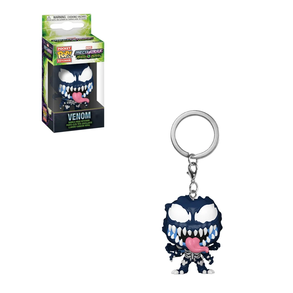 Marvel Monster Hunters Venom Funko Pop! Vinyl Keychain Afbeelding 1