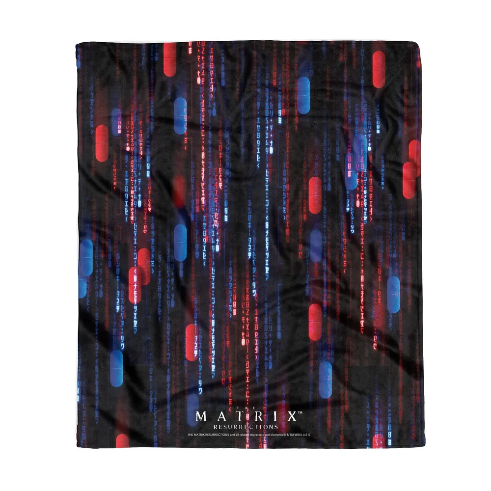 Matrix Red Pill Blue Pill Fleece Blanket - M Afbeelding 1