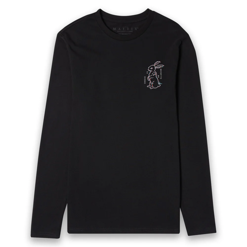 Matrix Choice Is An Illusion Unisex Long Sleeve T-Shirt - Black - S Afbeelding 1
