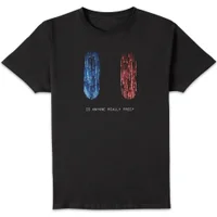 Matrix Red Pill Blue Pill Unisex T-Shirt - Black