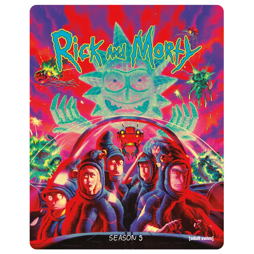 Rick and Morty: Season 5 Blu-ray Steelbook Afbeelding 1