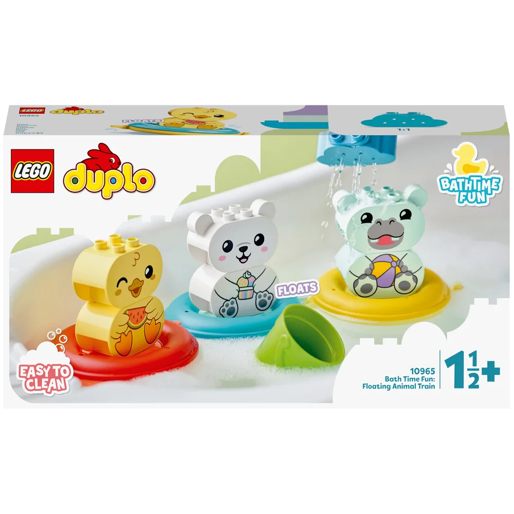 LEGO DUPLO Bath Time Fun: Floating Animal Train Baby Toy (10965) Afbeelding 1