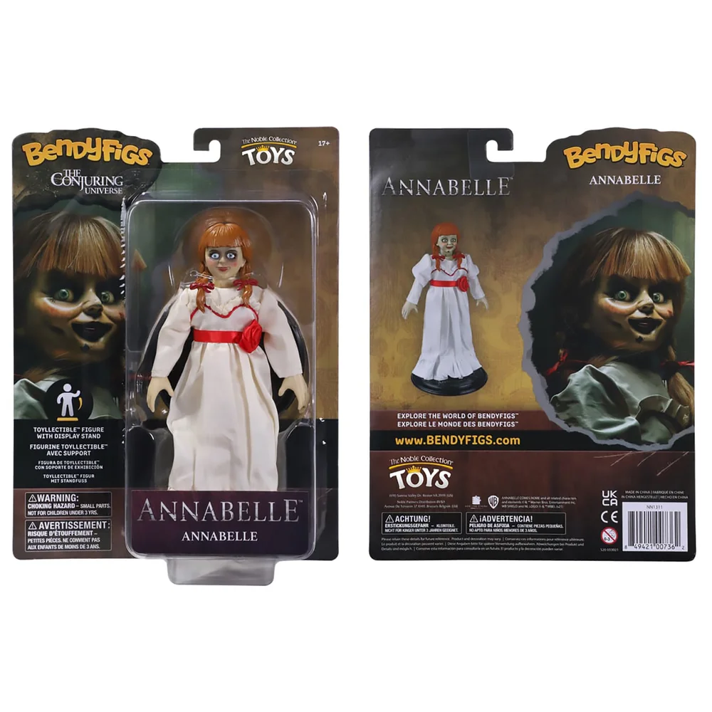 Noble Collection Annabelle BendyFig 7 Inch Action Figure Afbeelding 1