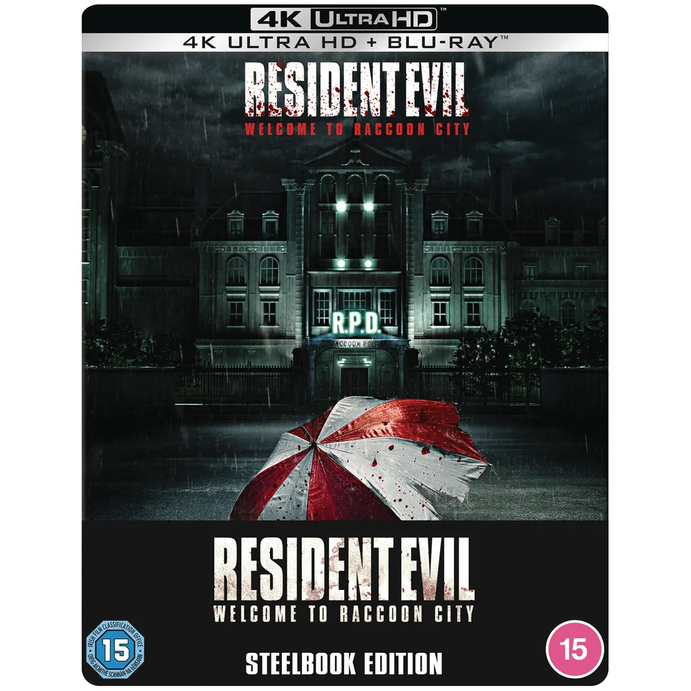 Resident Evil: Welcome to Raccoon City - Zavvi Exclusive 4K Ultra HD Steelbook (Includes Blu-ray) Afbeelding 1