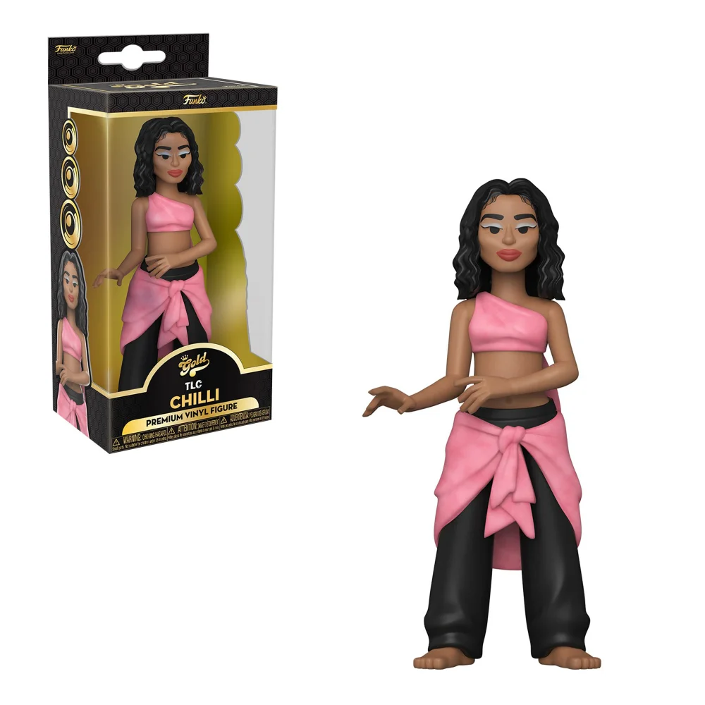 TLC Chilli 5-inch Funko Pop! Vinyl Gold Afbeelding 1