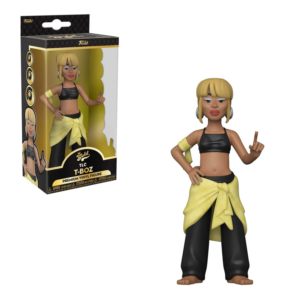 TLC T-Boz 5-inch Funko Pop! Vinyl Gold Afbeelding 1