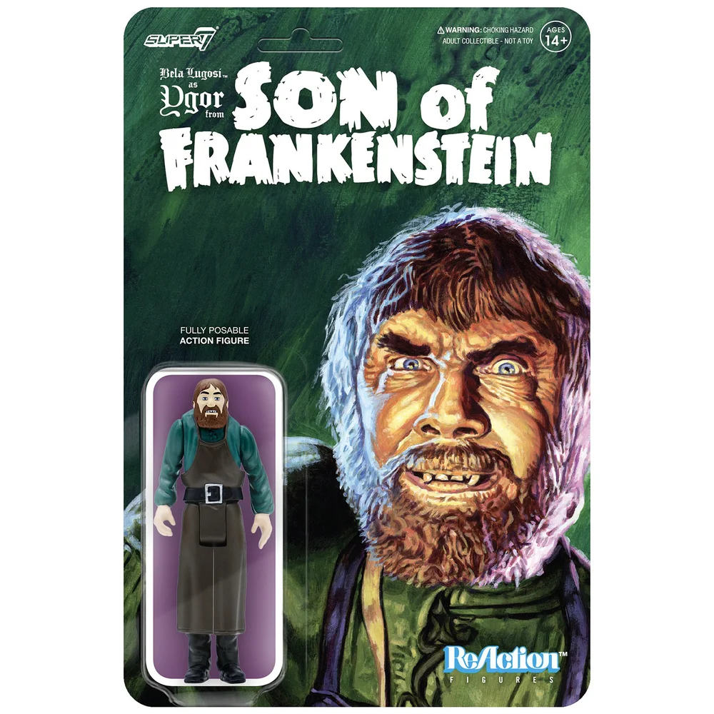 Super7 Universal Monsters ReAction Figure - Ygor (Son Of Frankenstein) Afbeelding 1