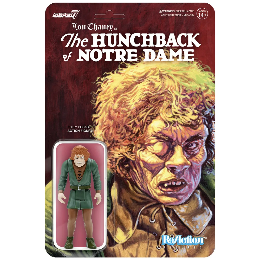 Super7 Universal Monsters ReAction Figure - The Hunchback Of Notre Dame Afbeelding 1
