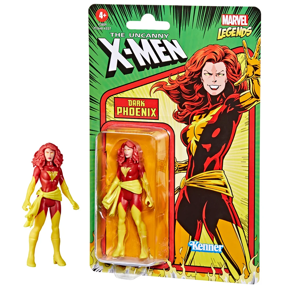 Hasbro Marvel Legends Retro 3.75 Inch Dark Phoenix Action Figure Afbeelding 1