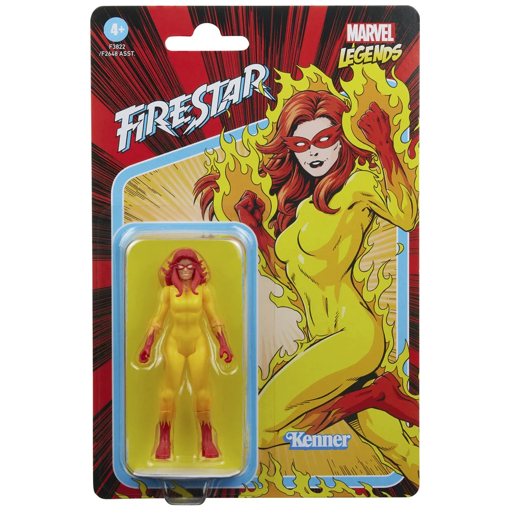 Hasbro Marvel Legends Retro 375 Marvel’s Firestar Action Figure Afbeelding 1