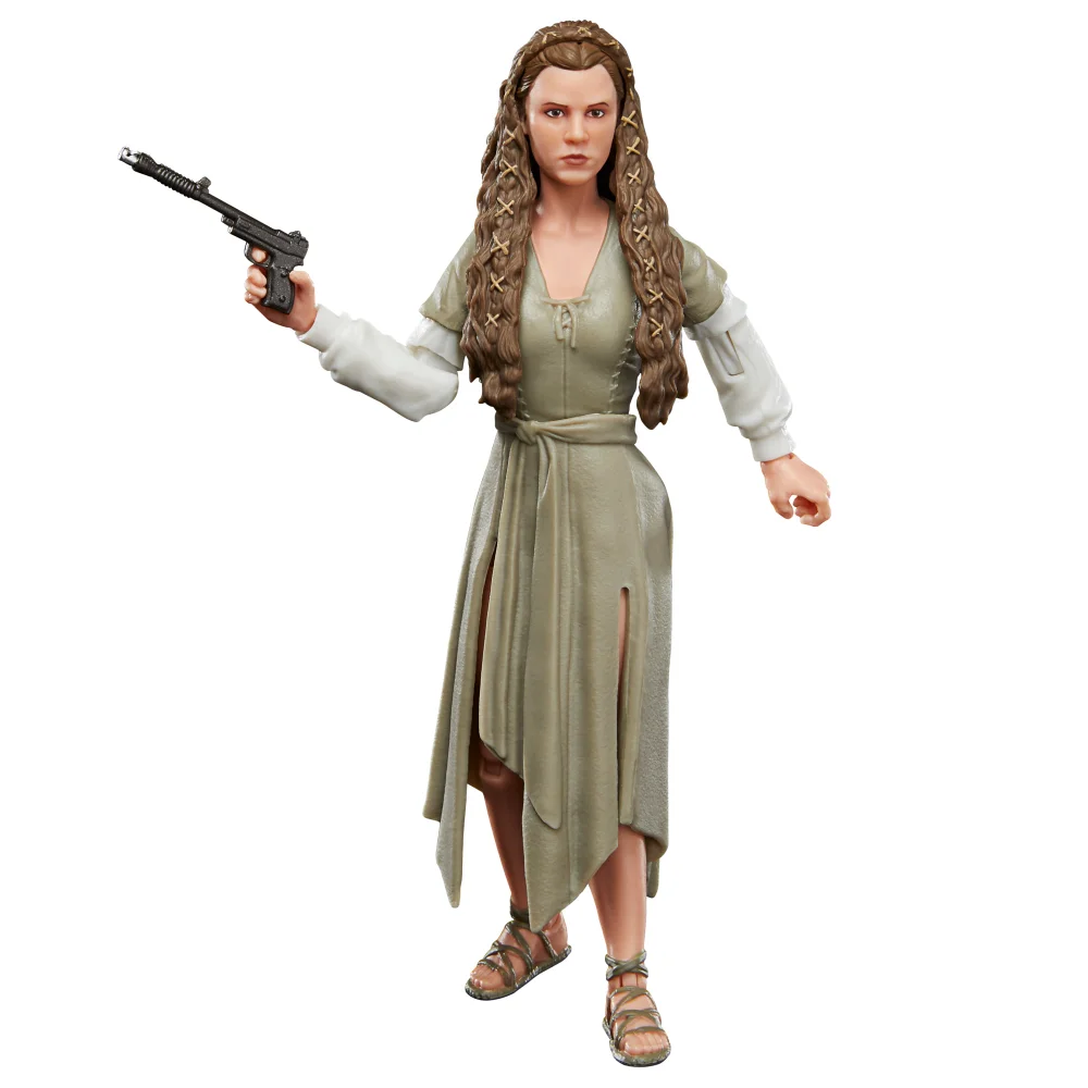Hasbro Star Wars The Black Series Princess Leia (Ewok Village) 6 Inch Action Figure Afbeelding 1