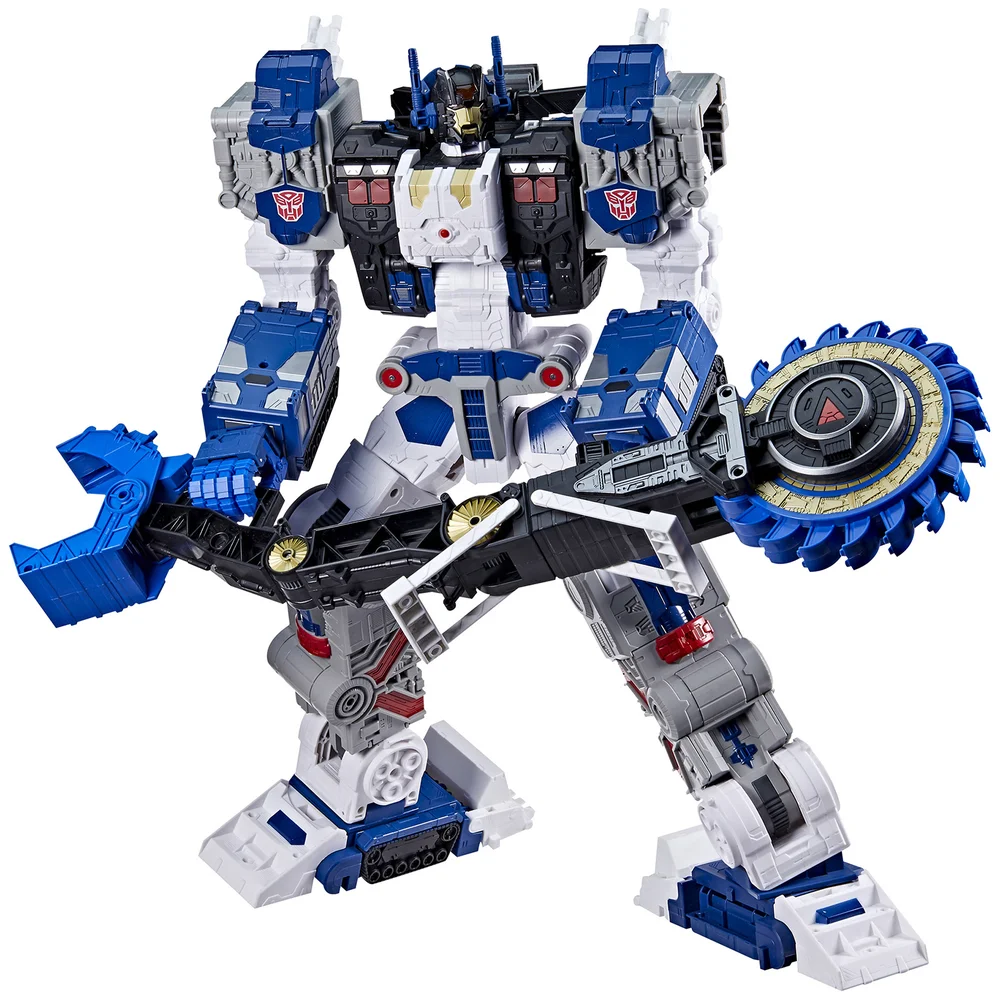 Transformers Generations Legacy Series Titan Cybertron Universe Metroplex 22 Inch Action Figure Afbeelding 1