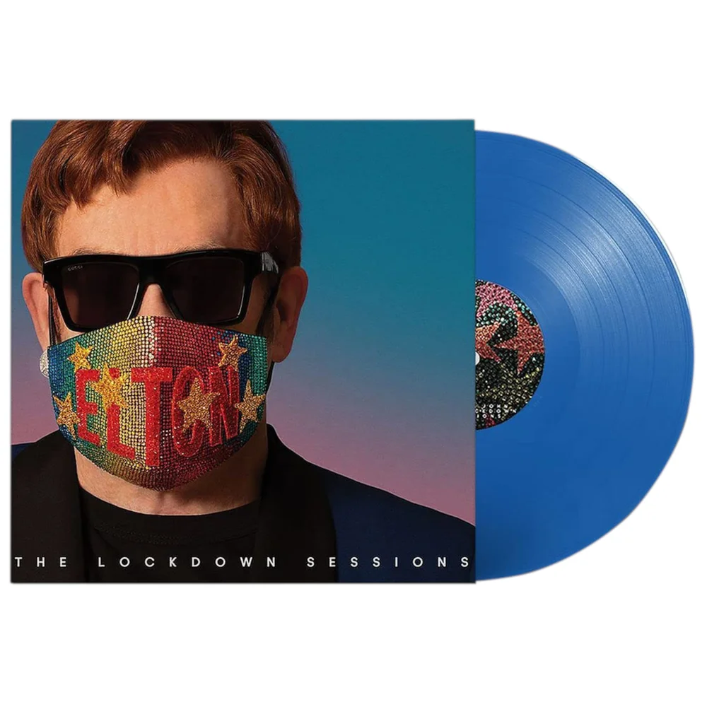 Elton John - The Lockdown Sessions - Limited Edition Blue Vinyl 2LP Afbeelding 1