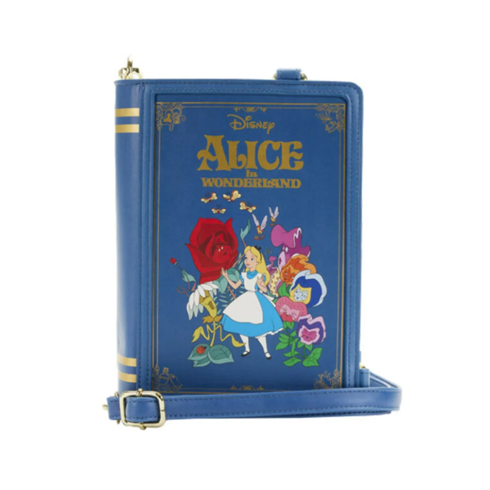 Loungefly Disney Alice In Wonderland Classic Book Convertible Backpack Afbeelding 1