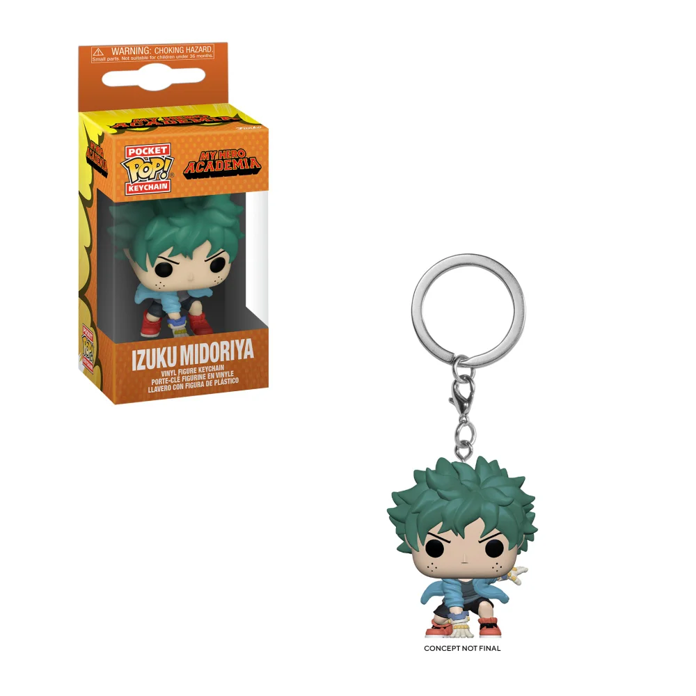 My Hero Academia Deku with Gloves Funko Pop! Keychain Afbeelding 1