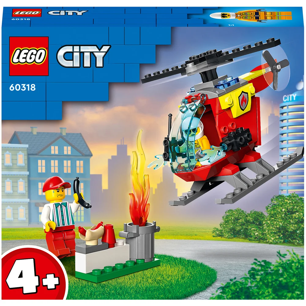 LEGO City: Fire Helicopter (60318) Afbeelding 1