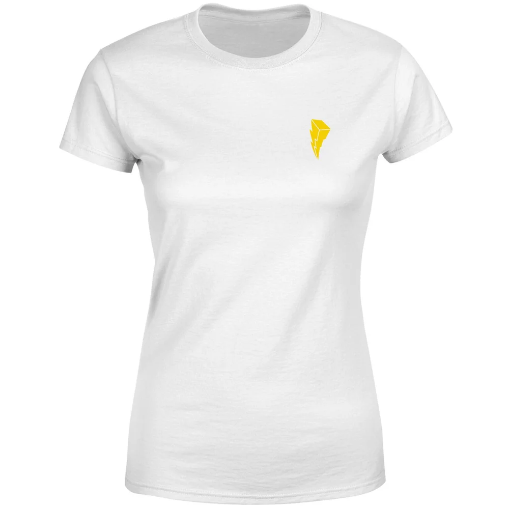 Power Rangers Disc Women's T-Shirt - White - XS - Wit Afbeelding 1
