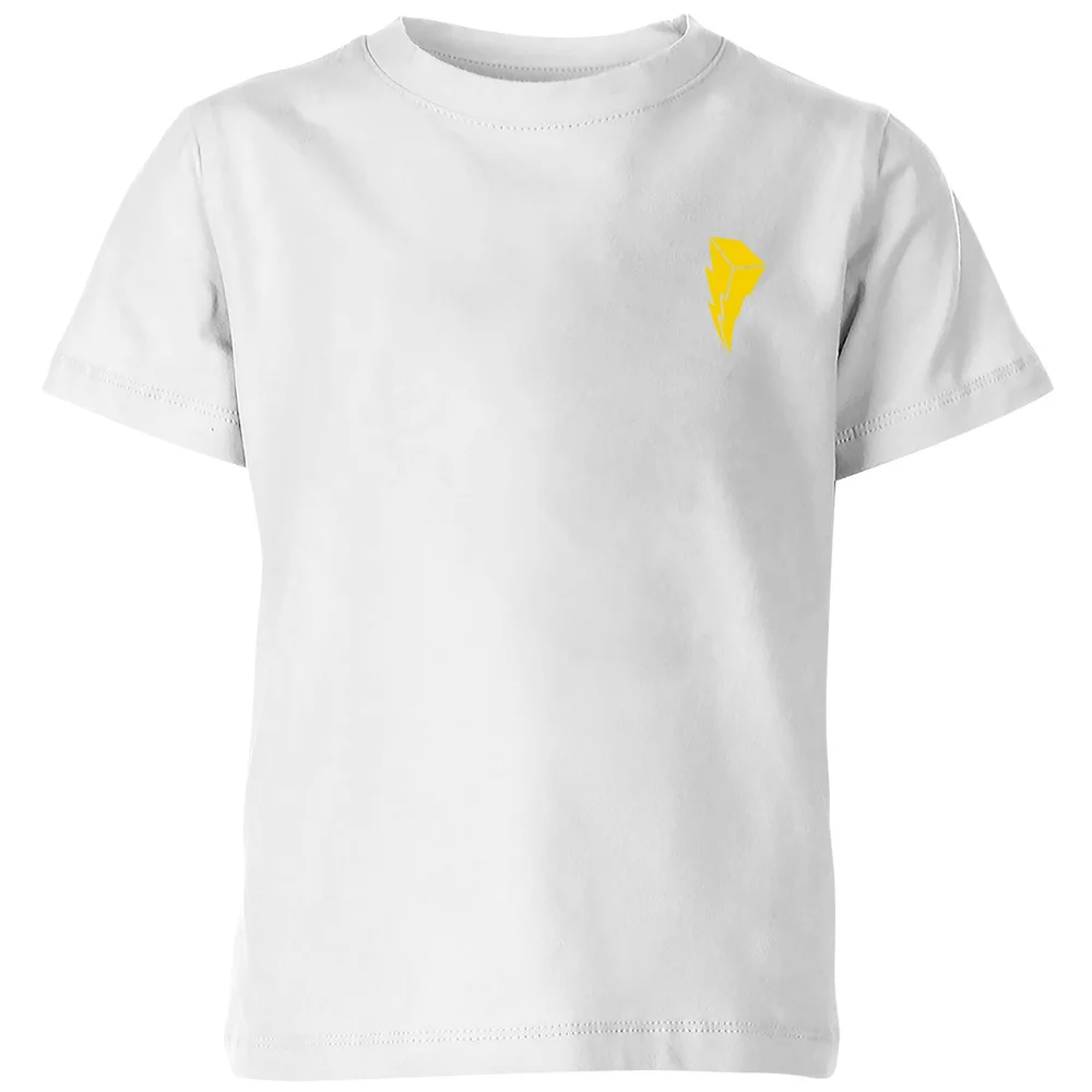 Power Rangers Disc Kids' T-Shirt - White - 98/104 (3-4 jaar) Afbeelding 1