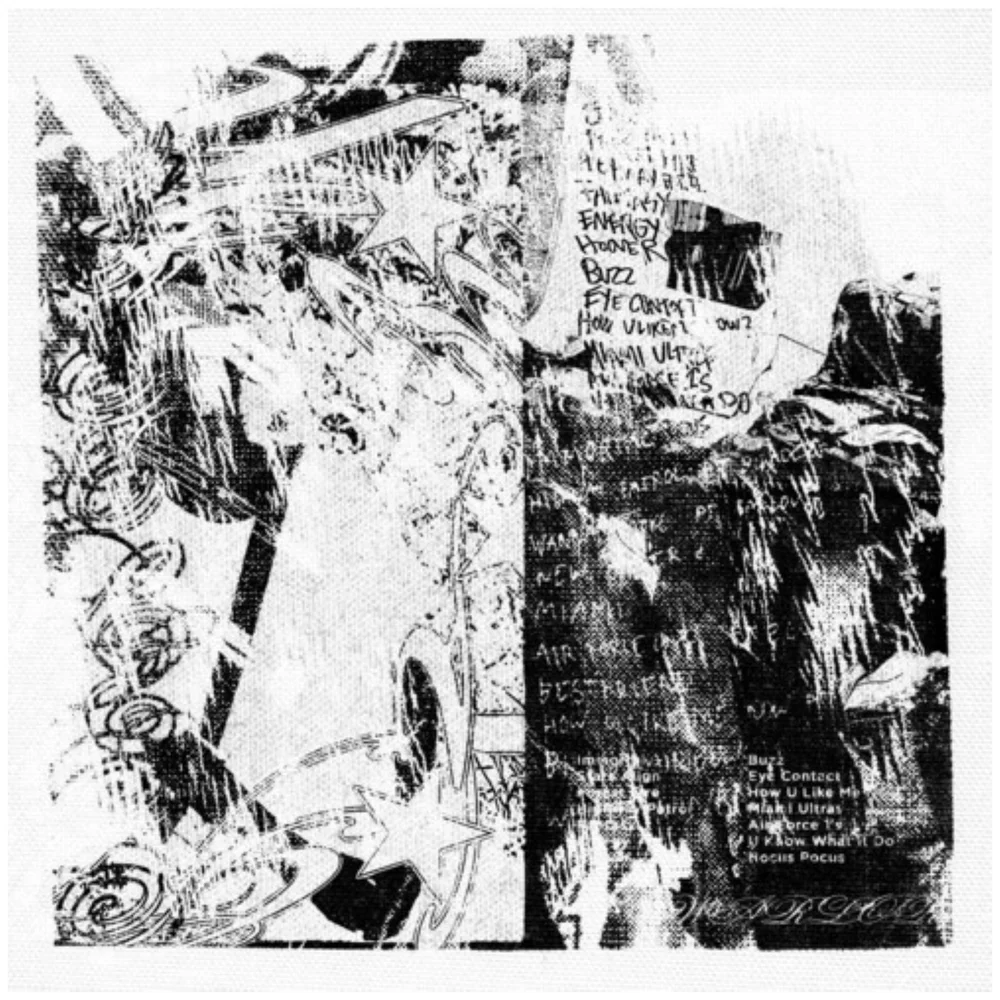 Yung Lean - Warlord Vinyl (Black & White) Afbeelding 1