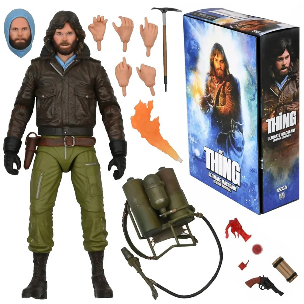 NECA John Carpenter The Thing MacReady Version 2 Station Survival Ultimate 7 Inch Scale Action Figure Afbeelding 1