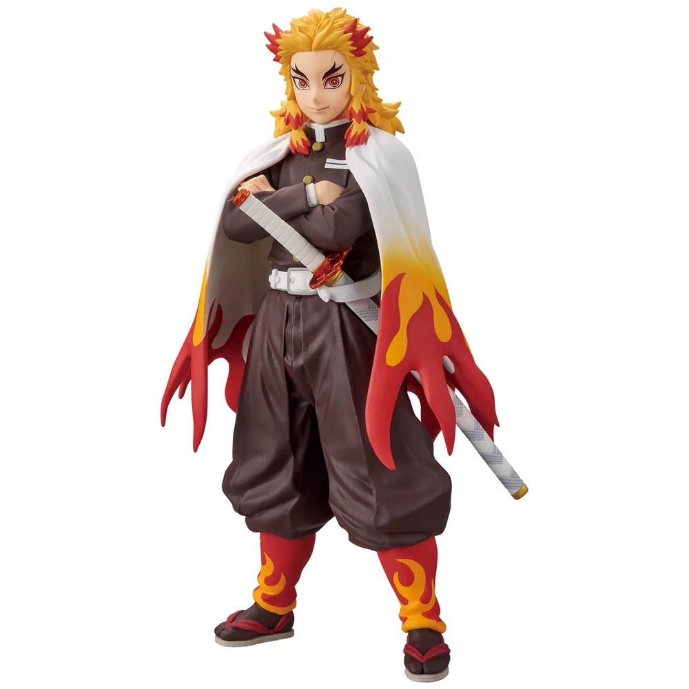 Banpresto Demon Slayer Kyojuro Rengoku Figure Afbeelding 1