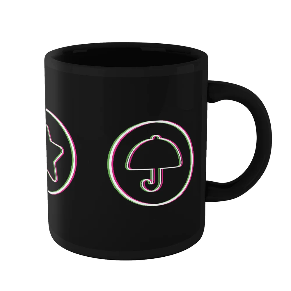 Squid Game Honeycomb Glitch Mug - Black Afbeelding 1