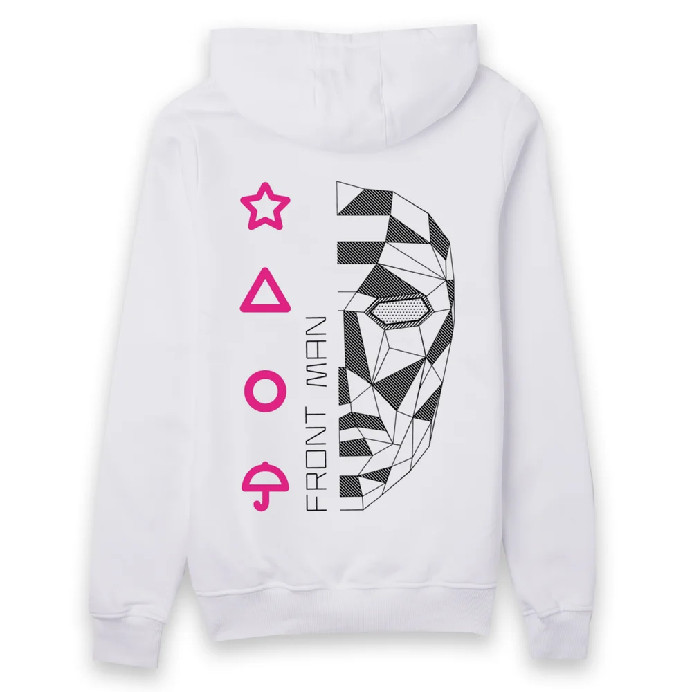 Squid Game Front Man Hoodie - White - S Afbeelding 1