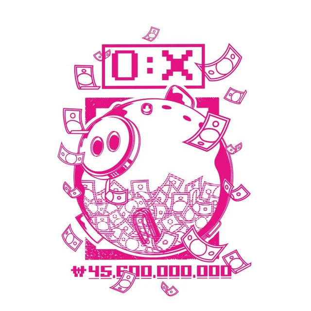 Squid Game Piggy Bank Men's T-Shirt - White