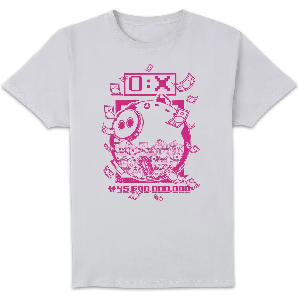 Squid Game Piggy Bank Men's T-Shirt - White - S Afbeelding 1