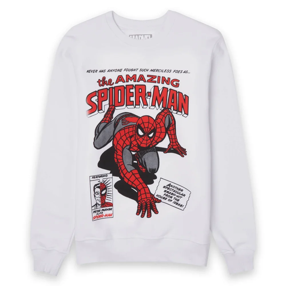 Marvel Alias Kids' Sweatshirt - White - 98/104 (3-4 jaar) Afbeelding 1