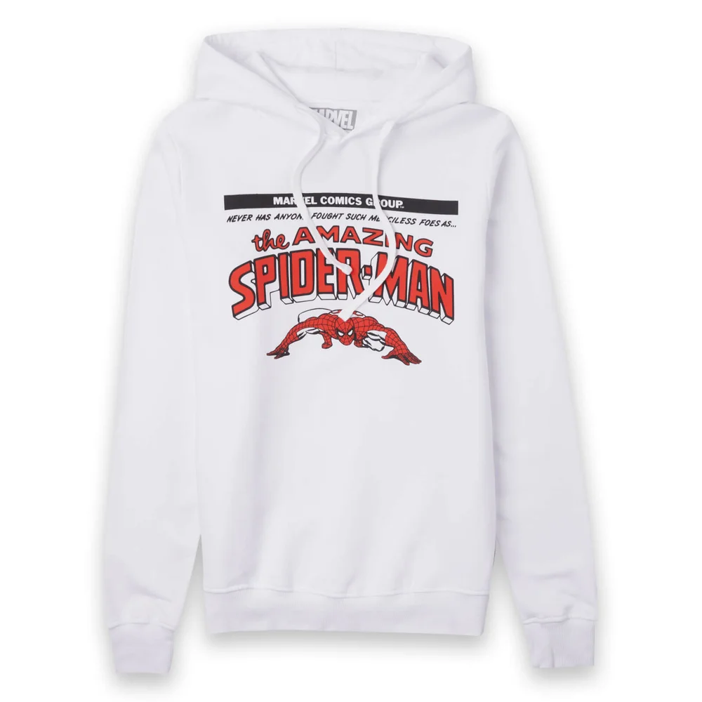 Marvel Wall Crawler Kids' Hoodie - White - 98/104 (3-4 jaar) Afbeelding 1
