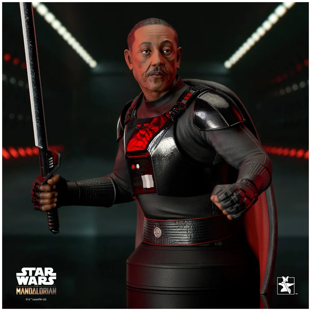 Gentle Giant The Mandalorian 1/6 Scale Bust - Moff Gideon (Free Comic Book Day 2022) Afbeelding 1