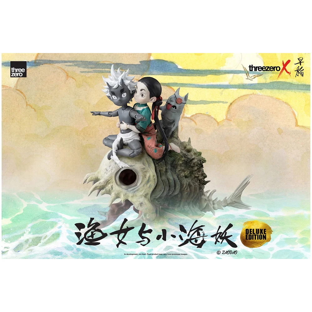 ThreeZero threezeroX Zao Dao Fishergirl and Little Sea Elf (Deluxe Edition) Afbeelding 1