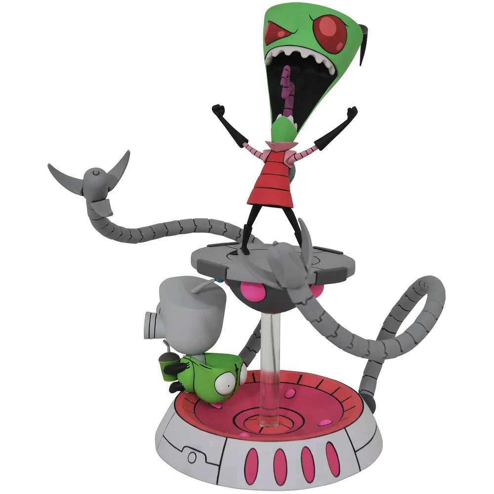 Diamond Select Invader Zim Gallery PVC Figure - Invader Zim Triumphant Afbeelding 1