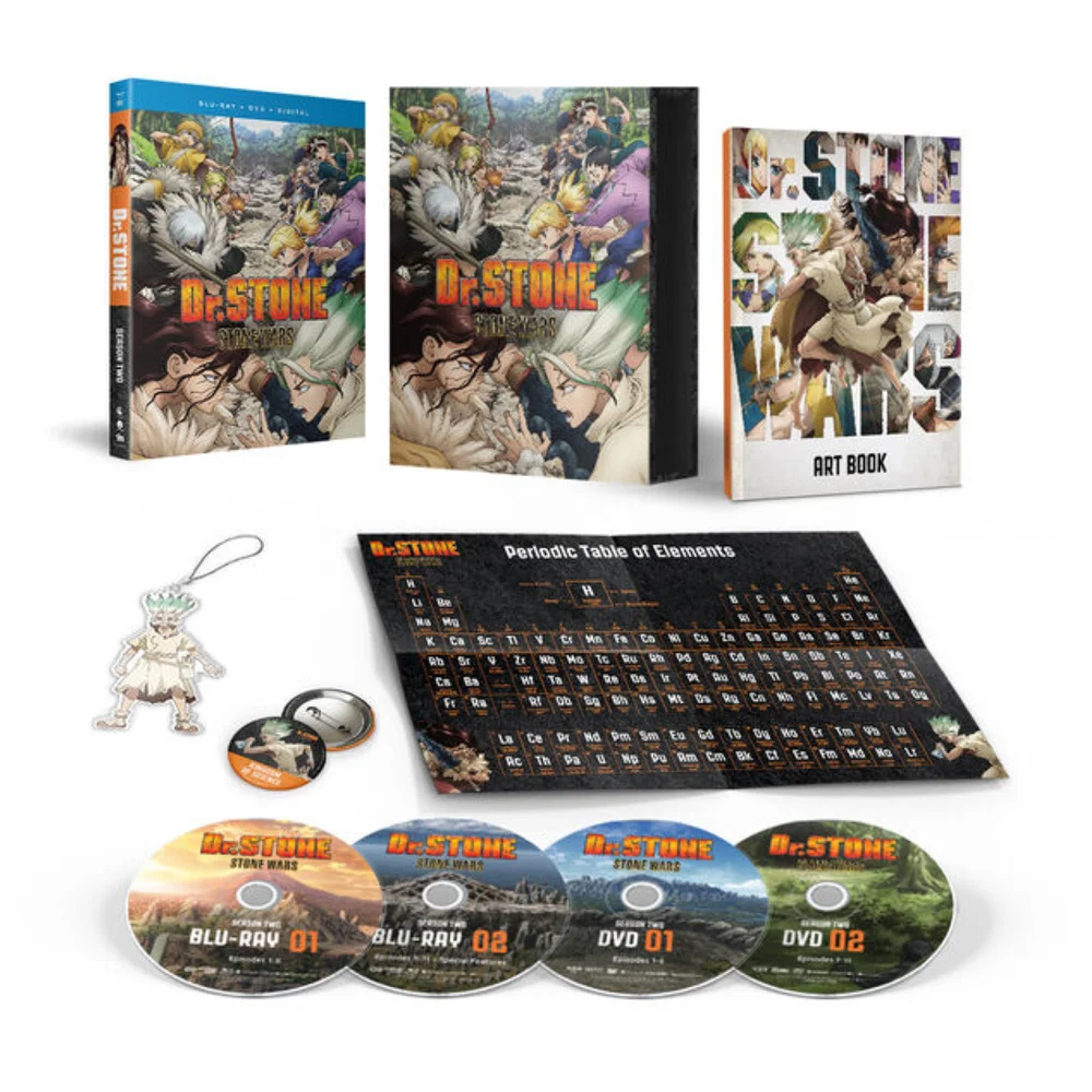 Dr. STONE: Season Two - Limited Edition (Includes DVD) (US Import) Afbeelding 1