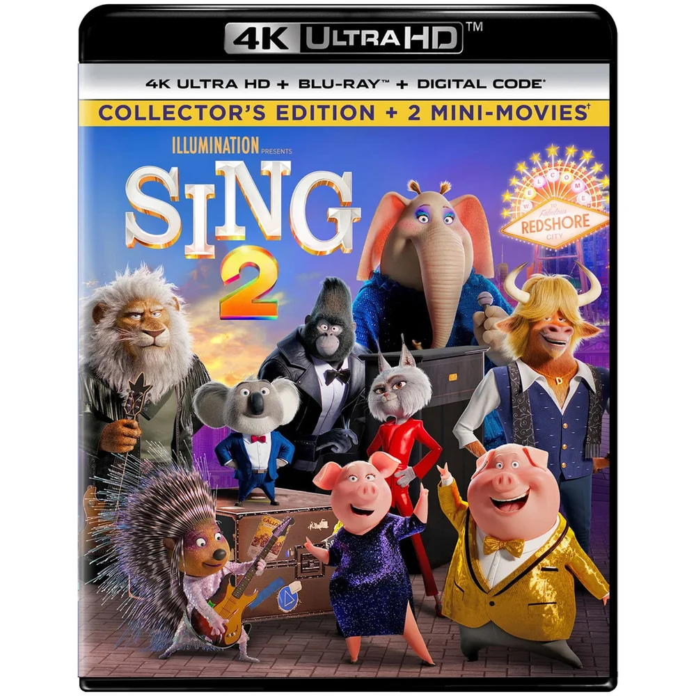 Sing 2 - 4K Ultra HD (US Import) Afbeelding 1