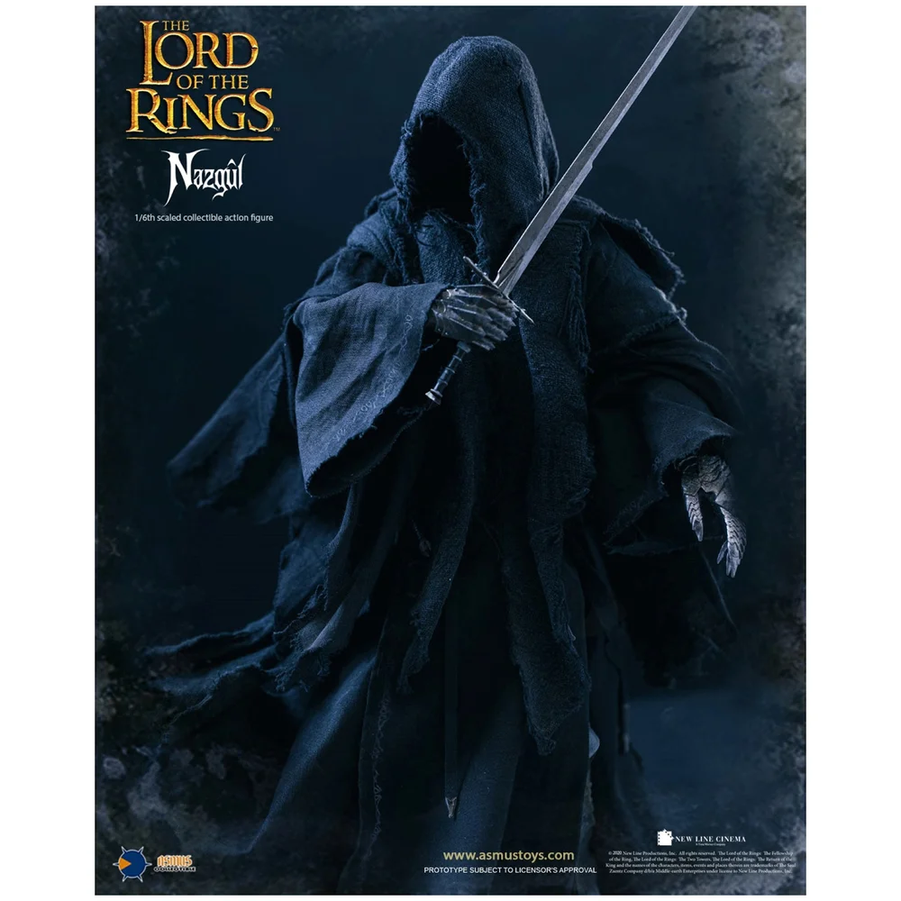 Asmus Toys Lord Of The Rings 1/6 Scale Figure - Nazgul Afbeelding 1