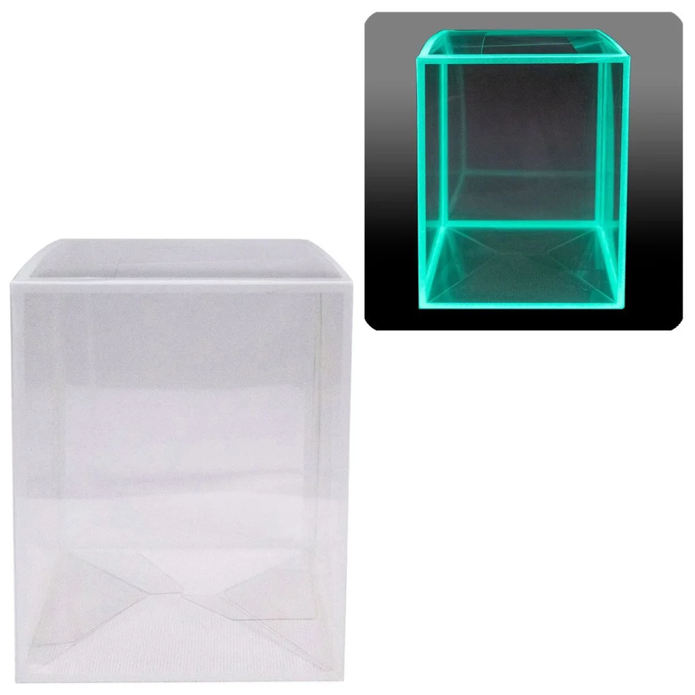 3 3/4" Vinyl Collectible Collapsible Protector Box 10-pack (Glow-In-The-Dark) Afbeelding 1
