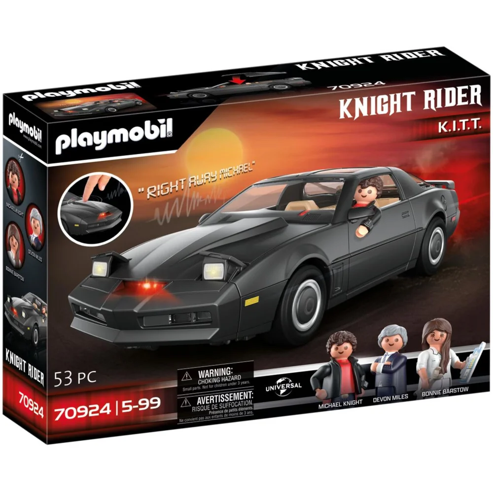 Playmobil Knight Rider - K.I.T.T. (70924) Afbeelding 1