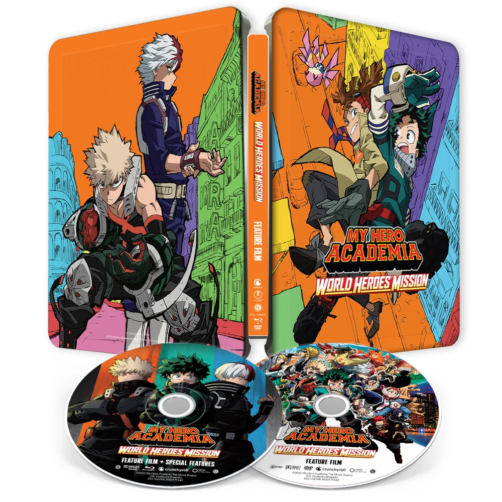 My Hero Academia: World Heroes Mission Steelbook (includes DVD) Afbeelding 1
