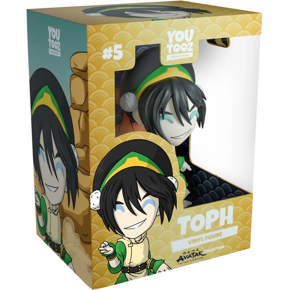 Youtooz Avatar: The Last Airbender 5" Vinyl Collectible Figure - Toph Afbeelding 1
