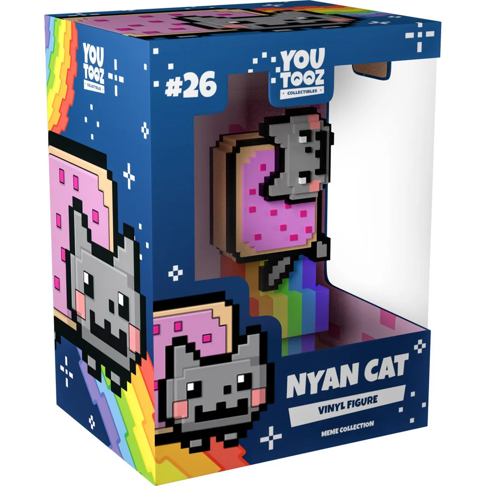 Youtooz Meme 5" Vinyl Collectible Figure - Nyan Cat Afbeelding 1