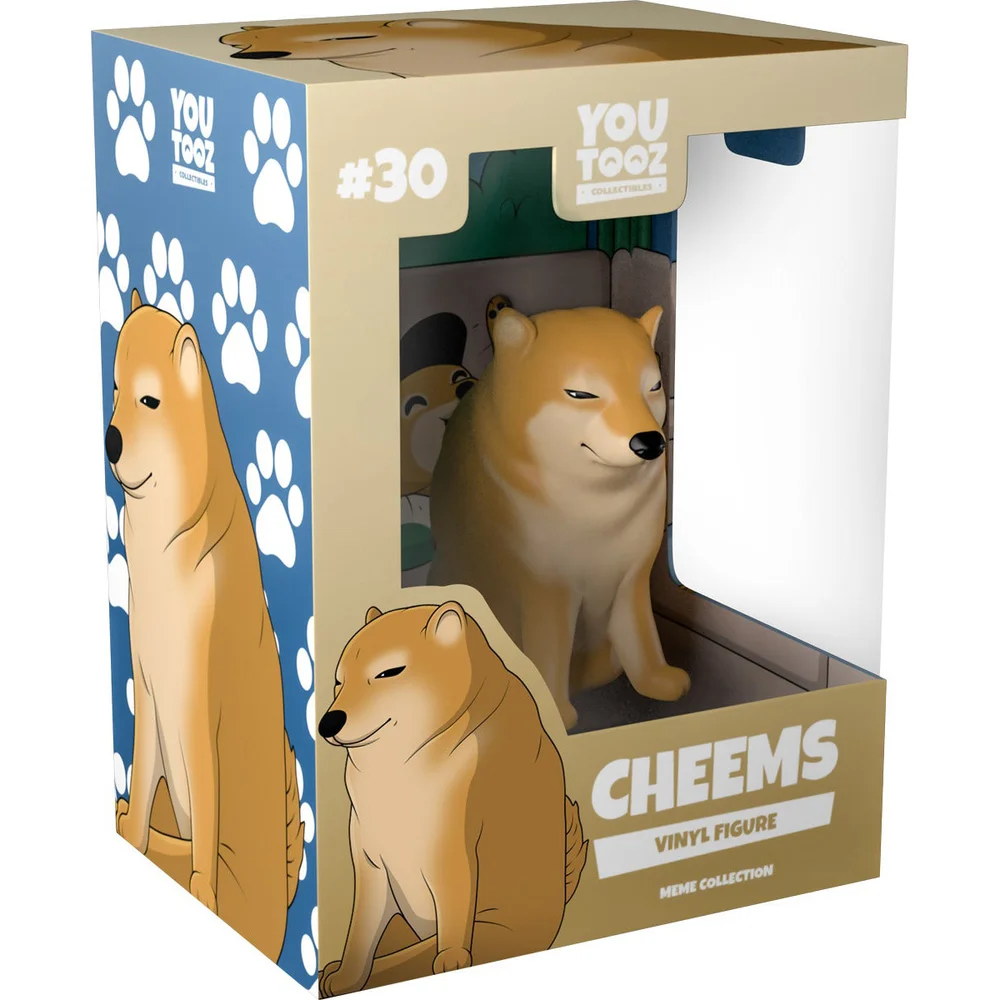 Youtooz Meme 5" Vinyl Collectible Figure - Cheems Doge Afbeelding 1