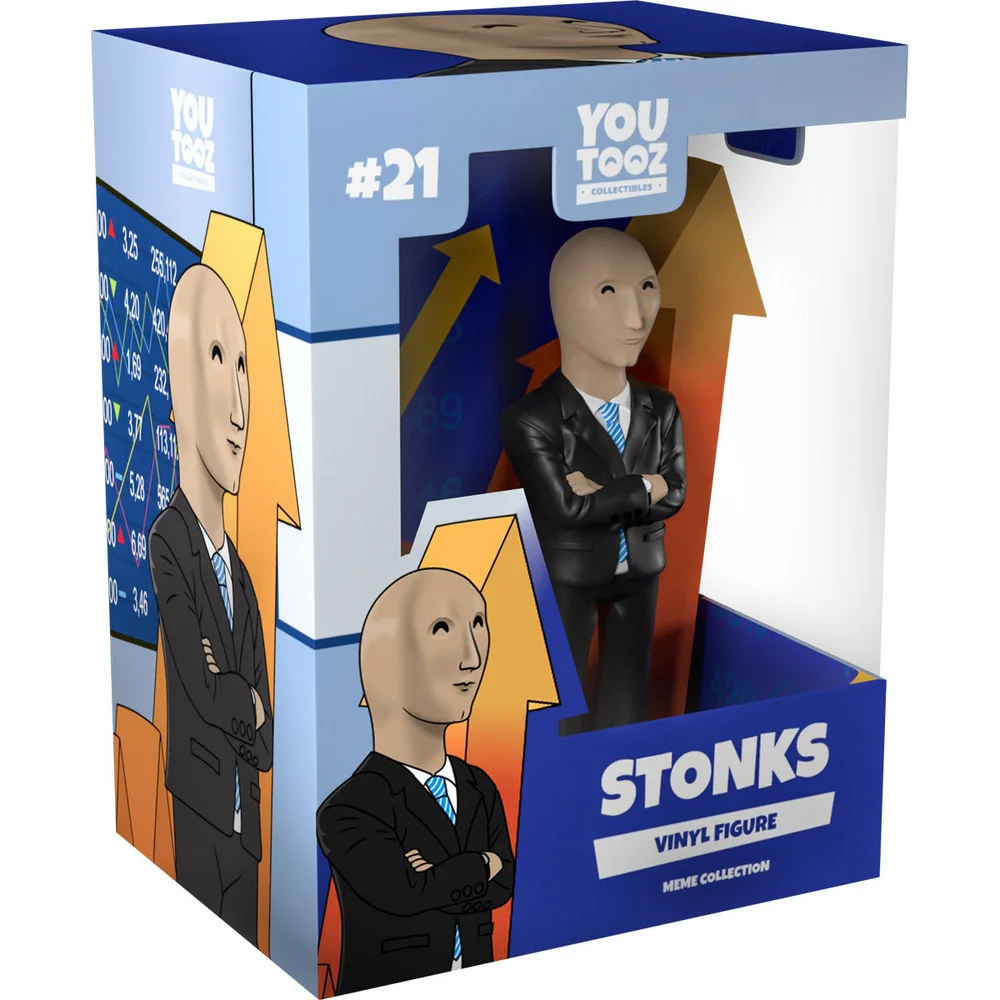 Youtooz Meme 5" Vinyl Collectible Figure - Stonks Afbeelding 1