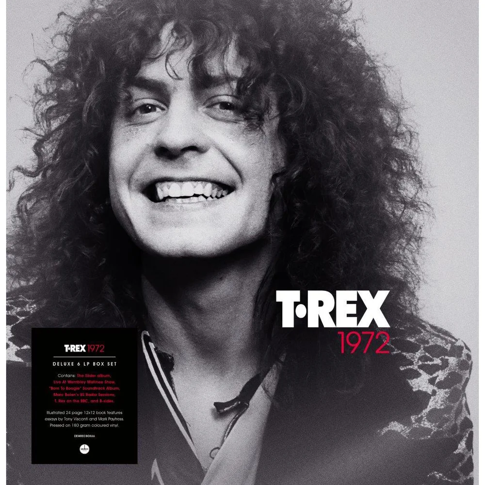 T. Rex - 1972 (180g Red, White & Blue Vinyl) Vinyl Box Set Box Set Afbeelding 1
