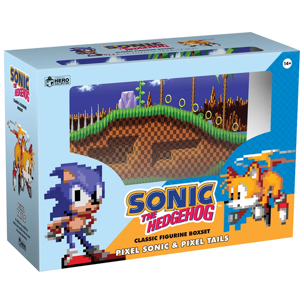 Eaglemoss Pixel Sonic and Pixel Tails Boxset Afbeelding 1