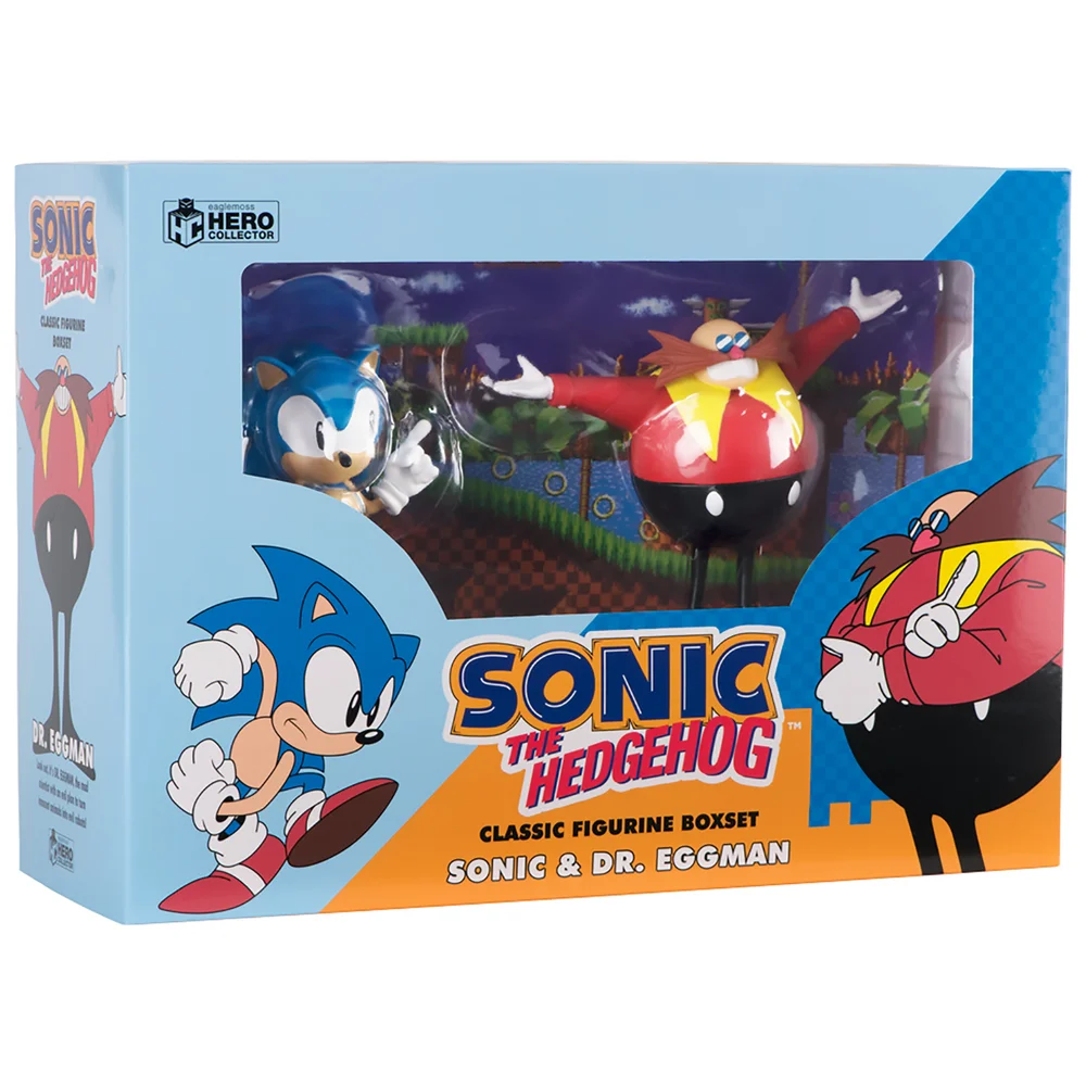 Eaglemoss Sonic & Dr Eggman Figurine Box Set Afbeelding 1