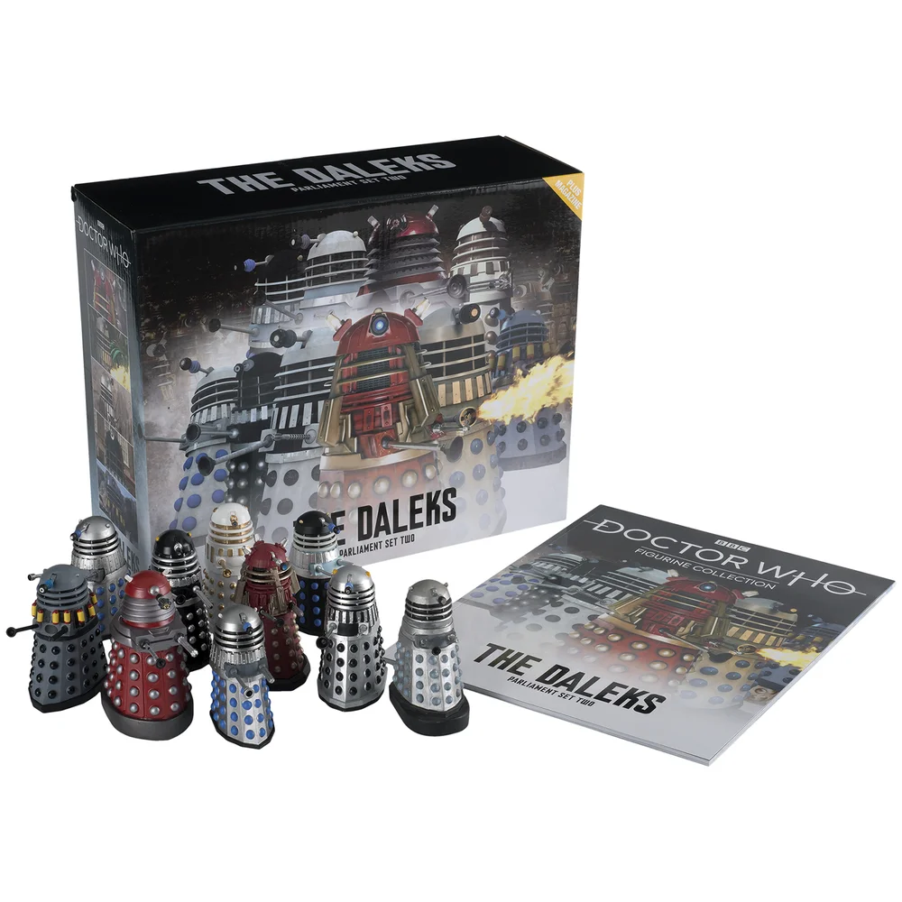 Eaglemoss Dalek Parliament Set 2 (10 Dalek Box Set) Afbeelding 1