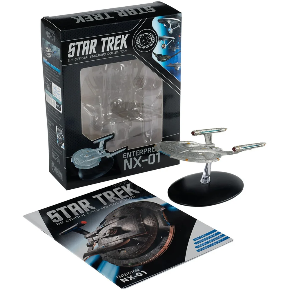 Eaglemoss Enterprise NX-01 - (TV Star Trek - Enterprise, Capt Archer) Afbeelding 1